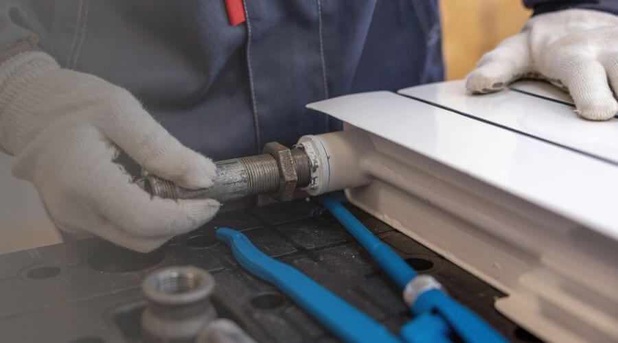 Professional water heater repair services in Prairie View, KS