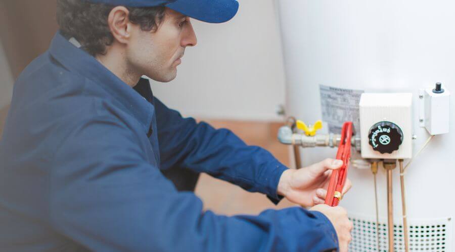 Professional water heater repair in Prairie View, KS